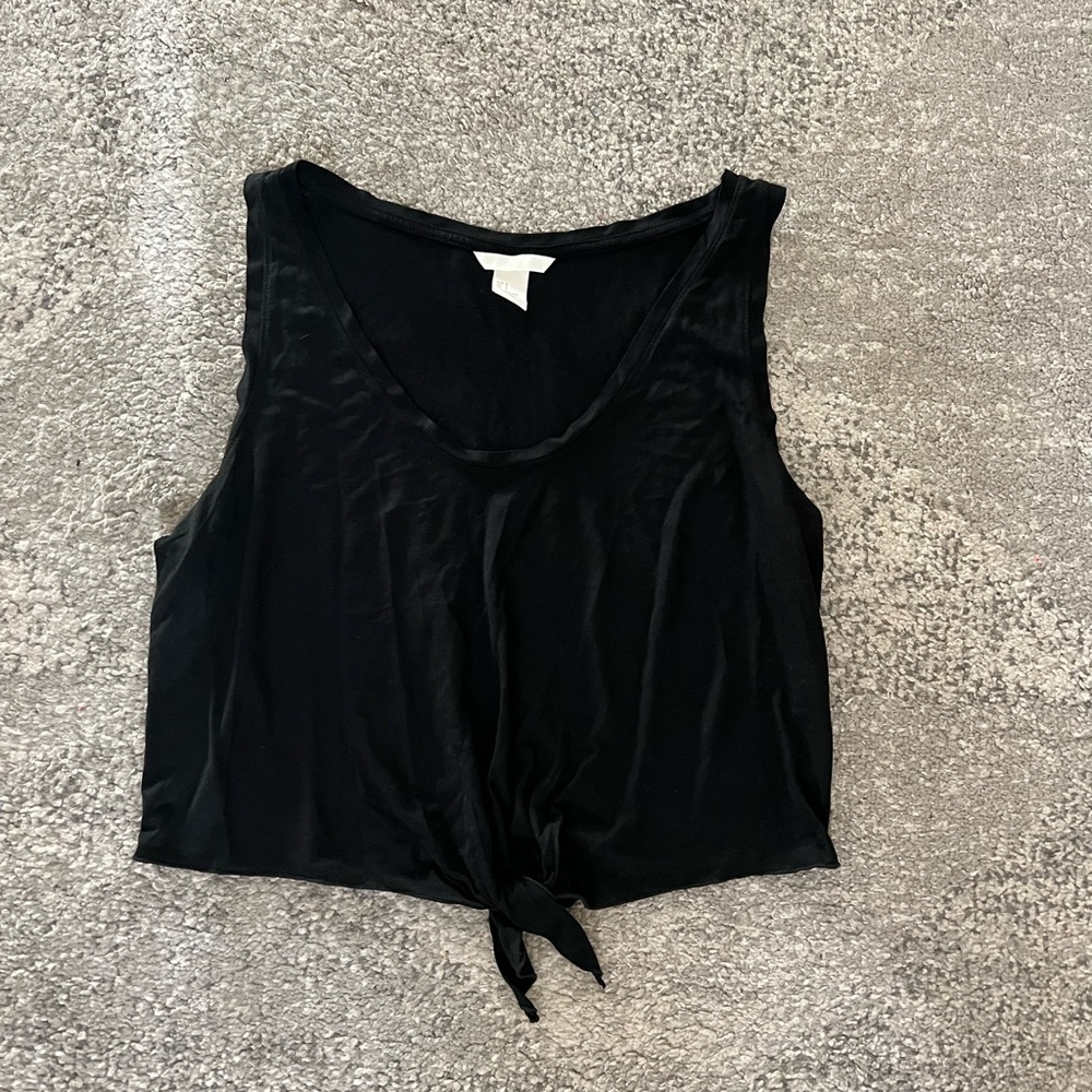 Black and Orange Tank Tops